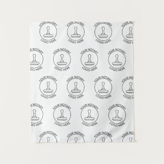 Tenture Étape Répéter l'événement du logo Ajouter le logo  (Devant)