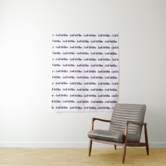 Tenture Étape simple et répétition regarder dans une tapis