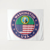 Tenture État de Washington (Devant (Horizontal))