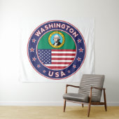 Tenture État de Washington (En situation (horizontale))