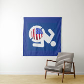 Tenture États-Unis handicapés (En situation (horizontale))