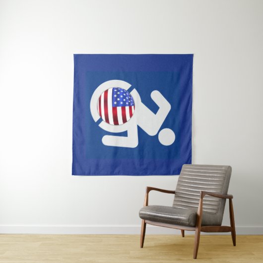 Tenture États-Unis handicapés (En situation (horizontale))