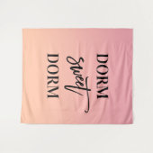 Tenture Été Ombre Sweet Dorm Citation College Mur pendu (Devant (Horizontal))