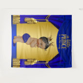 Tenture Ethnic Prince Baby shower Backdrops (Devant (Horizontal))