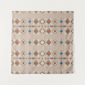 Tenture Ethnic seamless pattern (Devant (Horizontal))
