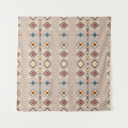 Tenture Ethnic seamless pattern (Devant)