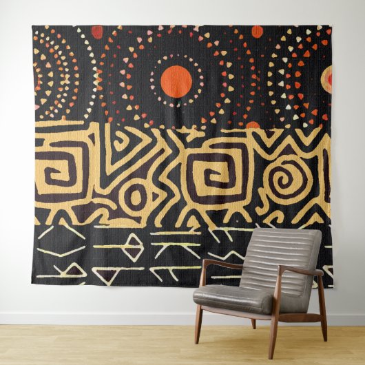Tenture Ethnique (En situation (horizontale))