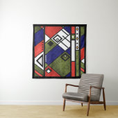 Tenture Ethno africain sans couture traditionnelle motif (En situation)