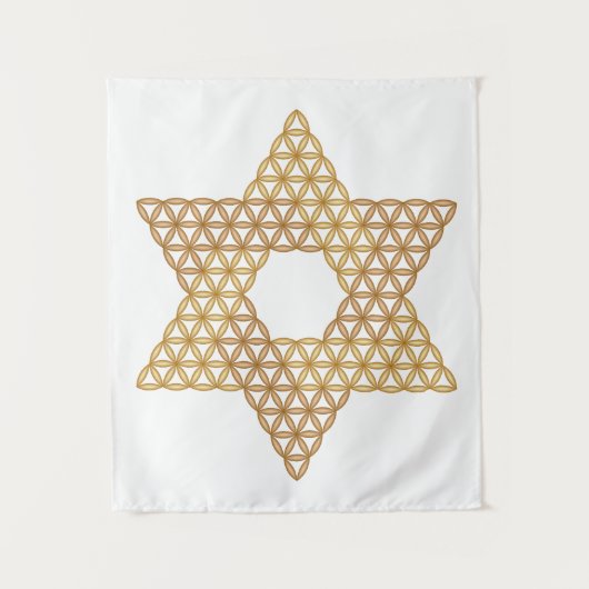 Tenture Étoile Sacrée - Étoile de Vie, 04/3D-Br. (Devant)