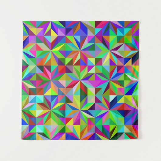 Tenture Étoiles Abstraites (Devant (Horizontal))