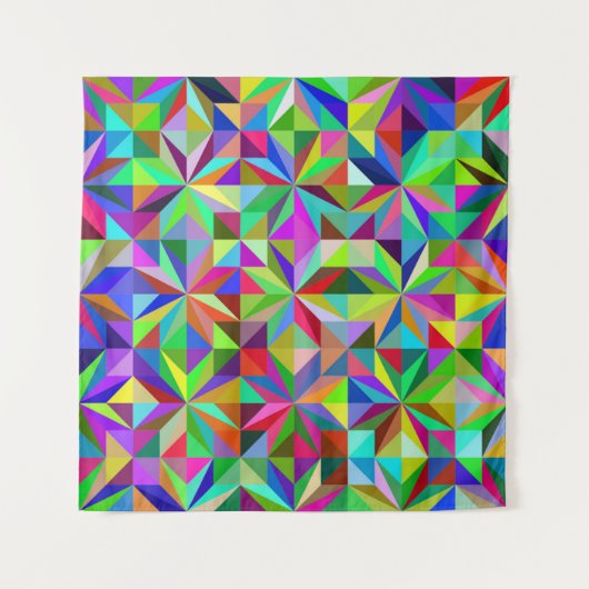 Tenture Étoiles Abstraites (Devant)