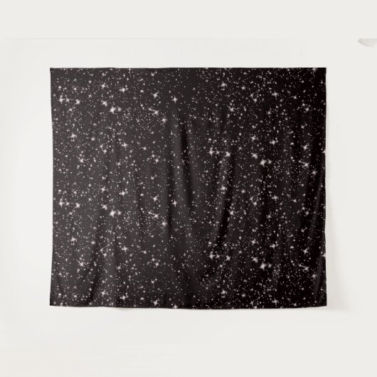 Tenture Étoiles de l'espace profond (Devant (Horizontal))