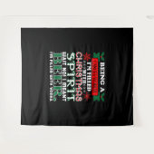 Tenture Être Cancer Femme Remplir l'esprit de Noël Bière (Devant (Horizontal))