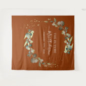 Tenture Eucalyptus Burnt Orange Future Mme Contexte (Devant (Horizontal))