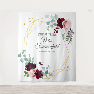 Tenture Eucalyptus Fête des mariées de verdure Florale Con