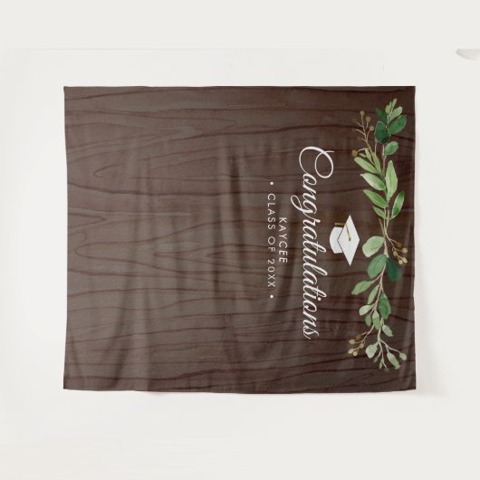 Tenture Eucalyptus rustique - Arrière-plan photo (Devant (Horizontal))