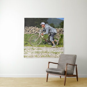 Tenture Eugene Christophe Tour de France 1922 Aubisque