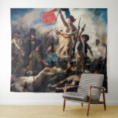 Tenture Eugene Delacroix - La Liberté guidant le peuple (En situation (horizontale))