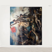 Tenture Eugene Delacroix - La Liberté guidant le peuple (Devant)
