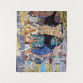 Tenture Eugene Grasset - Panneau Décoratif Harmonie (Devant)