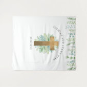 Tenture Événement religieux, fond photographique de verdur (Devant (Horizontal))