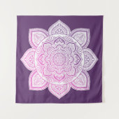 Tenture Everbloom Mandala Fine Art Tapestry (Devant (Horizontal))