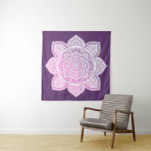 Tenture Everbloom Mandala Fine Art Tapestry (En situation (horizontale))