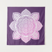 Tenture Everbloom Mandala Fine Art Tapestry (Devant)