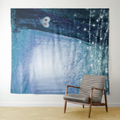 Tenture Evermore | Fond photo Mariage forestier enchanté (En situation (horizontale))