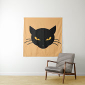 Tenture Evil Kitty (En situation)