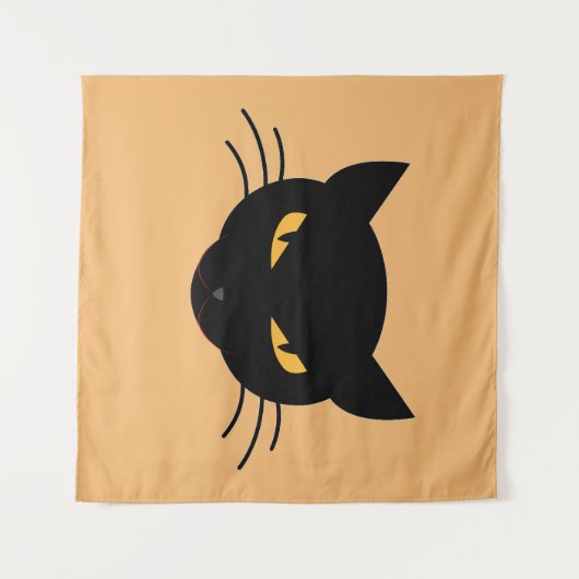 Tenture Evil Kitty (Devant (Horizontal))