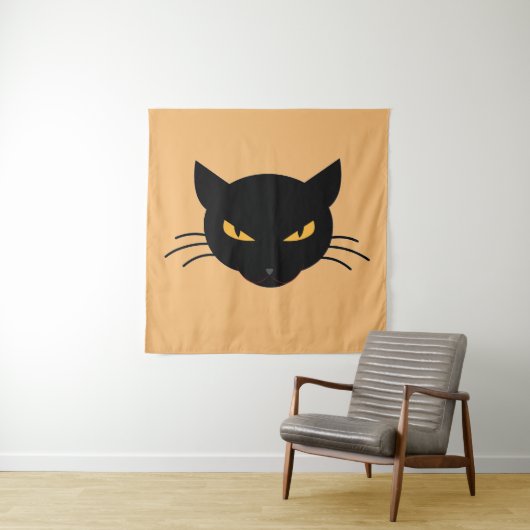 Tenture Evil Kitty (En situation)