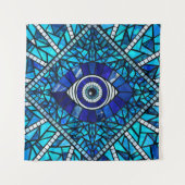 Tenture Evil Oeil Amulet Mosaic Art (Devant)
