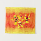 Tenture Exotic Graceful Elegant Sparaxis i Motif (Devant (Horizontal))