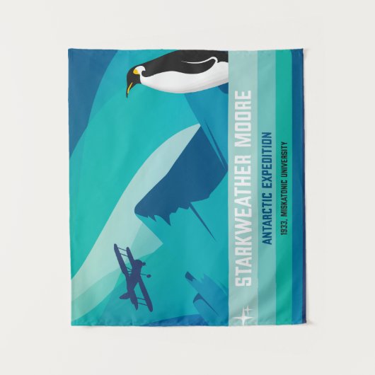 Tenture Expédition Antarctique Starkweather-Moore (Devant)