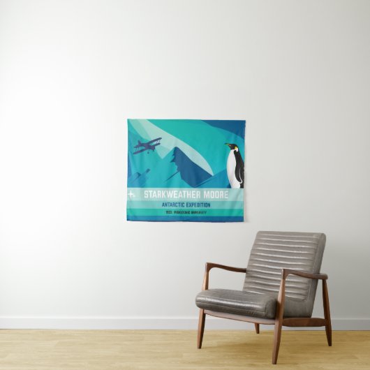 Tenture Expédition Antarctique Starkweather-Moore (En situation (horizontale))