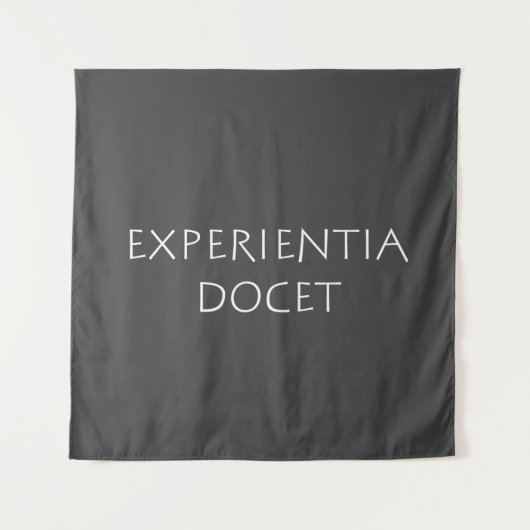 Tenture Expérience docet (Devant)