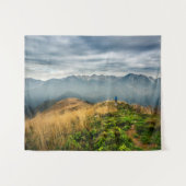 Tenture Exploration de nouveaux emplacements (Devant (Horizontal))