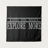 Tenture Explorez la randonnée sauvage (Devant)