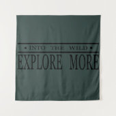 Tenture Explorez la randonnée sauvage (Devant)