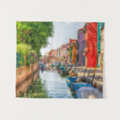 Tenture Explorez le charme vibrant de Burano (Devant (Horizontal))