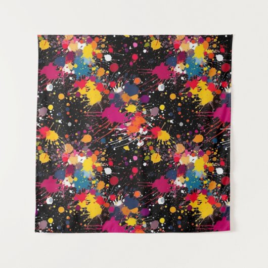 Tenture Explosion de couleur (Devant (Horizontal))