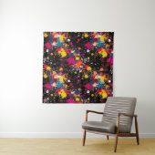 Tenture Explosion de couleur (En situation (horizontale))