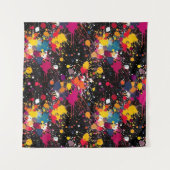 Tenture Explosion de couleur (Devant)