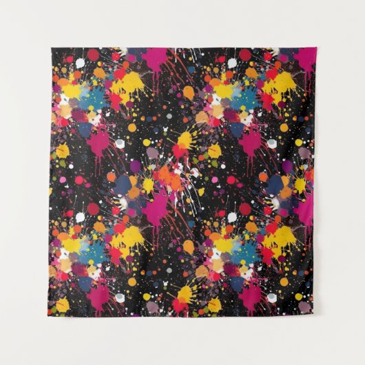 Tenture Explosion de couleur (Devant)