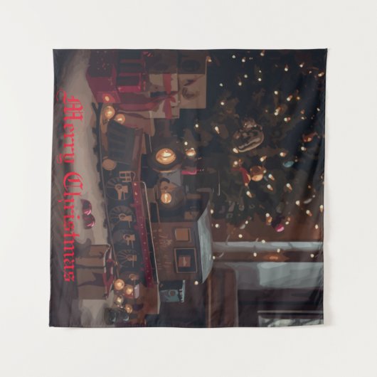 Tenture Express festif (Devant (Horizontal))