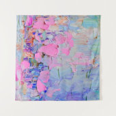 Tenture Expressive embossed paint on canvas, created using (Devant (Horizontal))