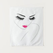 Tenture Extension de la barre des cils longs (Devant)