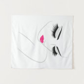 Tenture Extension de la barre des cils longs (Devant (Horizontal))