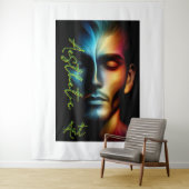 Tenture Extra-Large (88"x104") Tapestry (En situation)